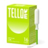 Tellove Tampons with 100% Organic Cotton Core - 16 Count(16
