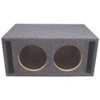 Car Audio Dual 8" SPL Bass Subwoofer Labyrinth Vent Sub