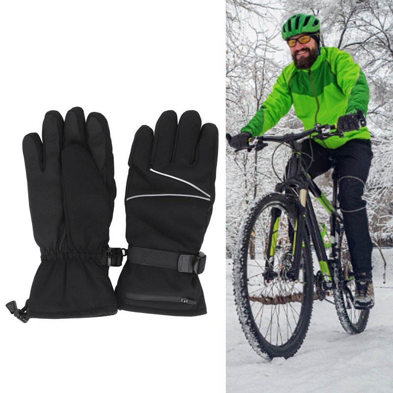 Electric Heating Gloves 3 Gear Touchscreen 4.5V Multipurpose Portable Hand