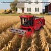 EliphonTowne Combine Harvester Toys - Simulating Wheat Cutting Scenes and