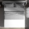wyewye Single Fitted Sheet, White, 90x190 cm with 40 cm