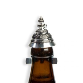 Bierflaschen Spitz-Zinndeckel