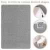 PVC Loofah Shower/Bathtub Mat Non-Slip, 24x16 inch, Soft Tub Mat