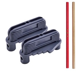 DBOO Center Scriber Line Scriber 2 Packs Center Offset Scriber Marking Tool Woodworking Center Finder Tool Gray Wood Scribe Marking Gauge