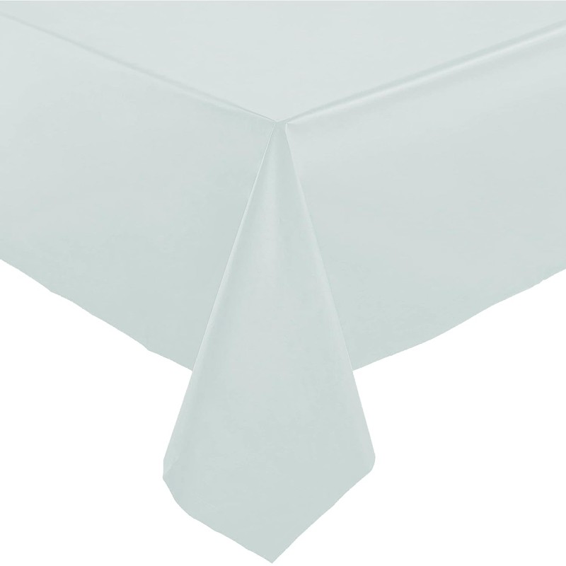 Clear Rectangular Plastic Tablecloth (54" x 108") - 1 Pc.