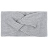 styleBREAKER 04026047 Women's Fine Knit Headband with Twist Knot, Warm
