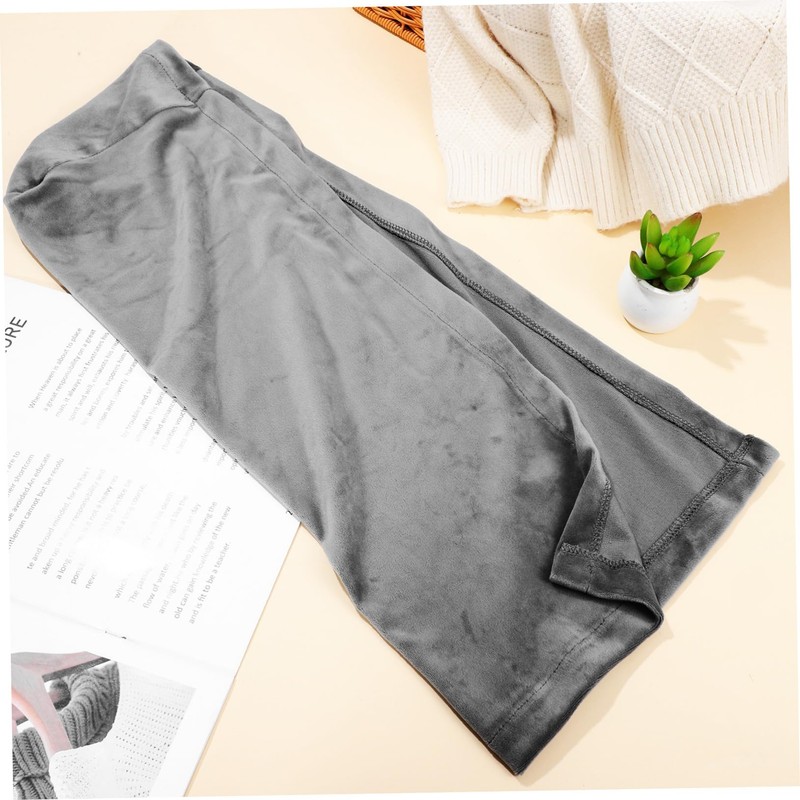 STOBAZA Leather Fabric Sofa Arm Covers Elastic Couch Armrest Protectors