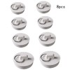 Lowats Rubber Sink Stopper Set of 8 Sink Stopper Set