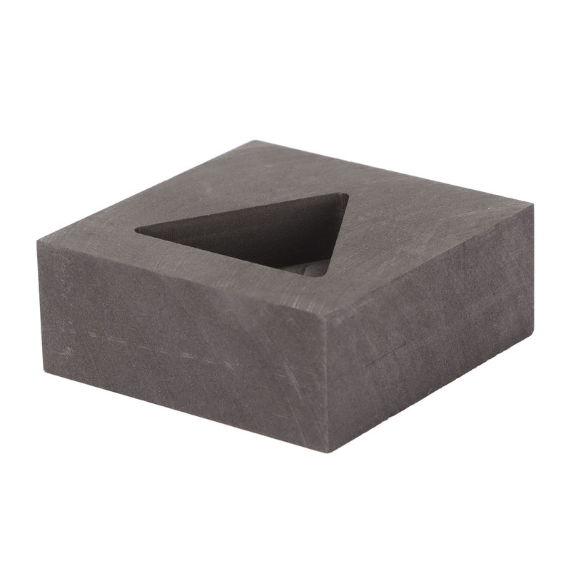 Triangular Graphite Ingot Mold Thermal Stability Multifunctional Graphite Crucible Mould