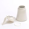 Zero Japan BRM-41 WH Syrup Pot, White, W3.9 x D3.5