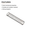 DTGN 0.5x5x25mm(DxODxL) Compression Spring - 10Pack - Good for Machinery
