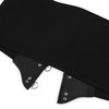 Black Butterfly 6 Inch Elastic Corset Waist Belt (Black, UK