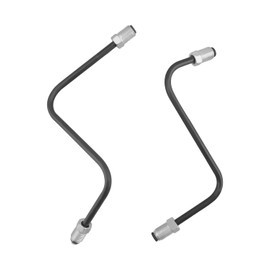 Brake Tube Caliper Flex Hose Fit for Toyota Tacoma 2005 2006 2007 2008 2009 2010 2011, A Pair Front Left and Right Set Replace 47318-04110, 47317-04050