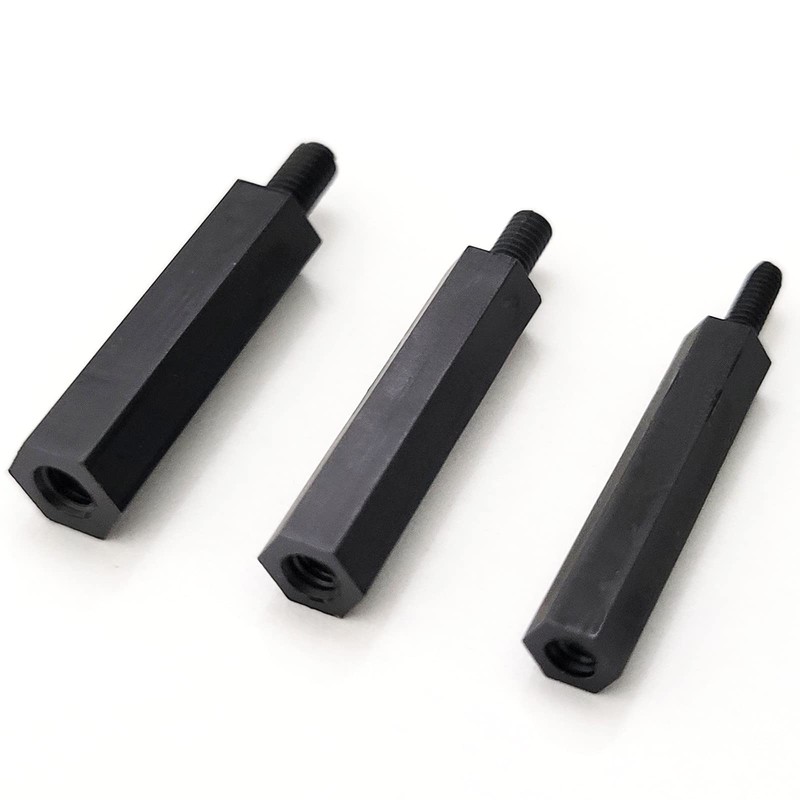 360pcs M2 M2.5 M3 Black Nylon Hex Spacer Screw Assortment