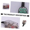 Mipcase 2Pcs Car Audio Converter Transparent High to Low Speaker