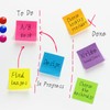Early Buy Sticky Notes 6 Bright Color 6 Pads Self-Stick