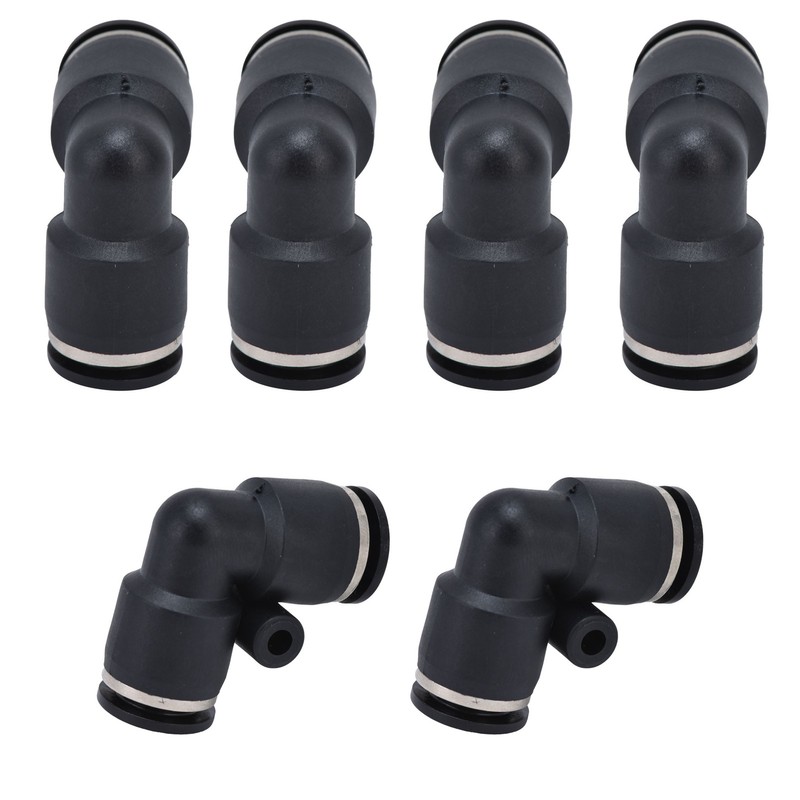 10pcs Pneumatic Connector Durable ABS Replaceable Practical Connecting Accessories for