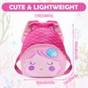 LJCZKA Small Toddler Backpack for Girls, Cute Cartoon Preschool Backpack
