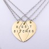 ShiQiao Spl Friendship Gifts for Women BFF Necklace for 3
