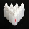 TOPWEL 30ml Plastic Dropping Bottles 2 3/4" Tall, 1 1/4"