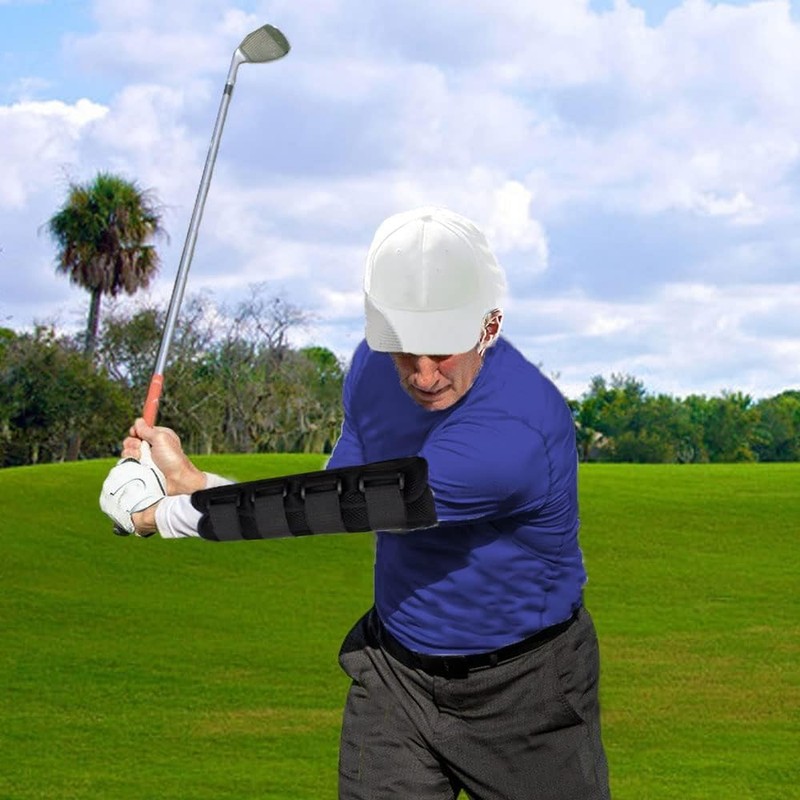 JUNNEE Golf Training Aid with Elbow Support, Golf Accessories Straight