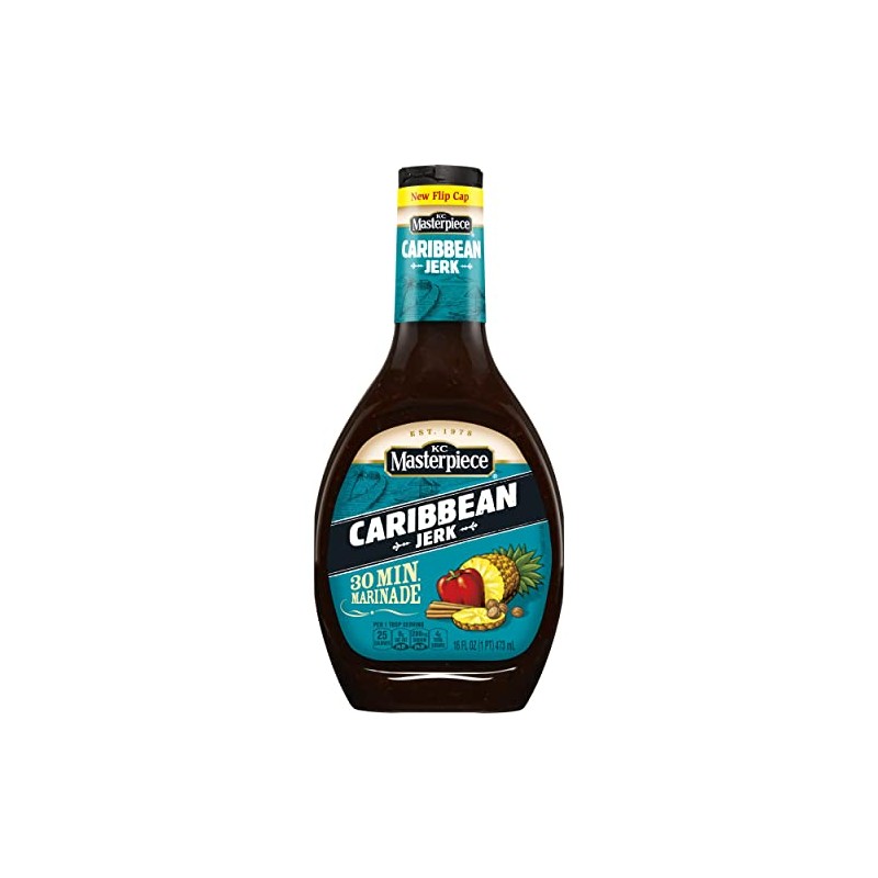 KC Masterpiece Caribbean Jerk Marinade Sauce by KC Masterpiece