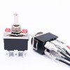 TWTADE 3 Pcs Momentary Heavy Duty Rocker Toggle Switch 6