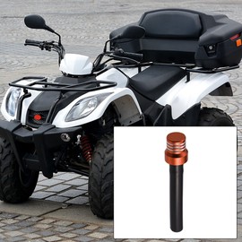 X AUTOHAUX Gas Fuel Tank Cap Cover Air Release Hose Tube Tank Breather One Way Valve Tube for ATV Dirt Bike Motorcycle Universal Orange 6pcs