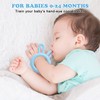 MISSLILI Silicone Babies Teethers Baby Teething Toys for Soothe Massage