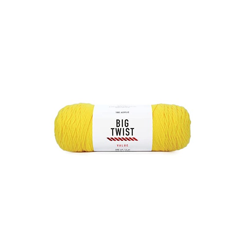 Craftz Worsted Yarn (Varsity Yellow)