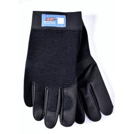 MSC Mechanics Work Gloves (Size XL/X-Large) Black Synthetic Leather 4978417 NEW