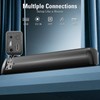GZOYFC Sound Bar for Smart TV, Soundbar with Bluetooth/ARC/Opt/AUX Connect,