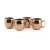 4 Piece Copper Mini Moscow Mule Mug Shot Glasses