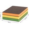Bosch Professional 3x Expert S473 Standard Pads (for Softwood, Paint