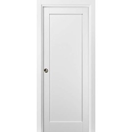 Panel Pocket Door | Quadro 4111 White Silk | Sample of Color