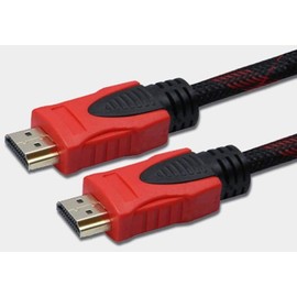 HDMI Cable High Speed 4K ARC Support (Type A Male to Type A Male) Red Black (1.5m, 1 piece)