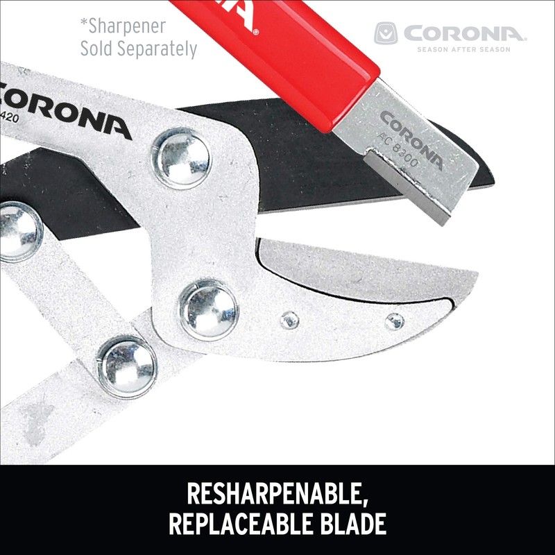 Corona Compound Action Anvil Lopper, 32 Inch, FL 3420, Red