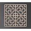 Lattice Panel with an Aztec Decorative Design MDF Home &