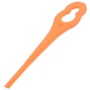 SPARES2GO Plastic Blades for Lidl Florabest Parkside Grass Trimmer Strimmer