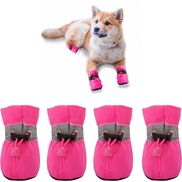 YAODHAOD YAODHAOD Dog Shoes for Small Dogs, Anti-Slip Dogs Boots