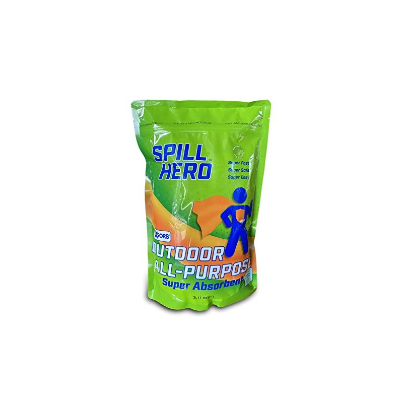 XSORB Outdoor All-Purpose Absorbent 2 Liter Bag (Case of 12)