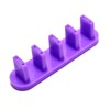 Rolabling 3pcs False Nail Art Tips Practice Display Stand Tool