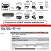 CY Dual USB 3.0 A Type Female to Motherboard 20/19