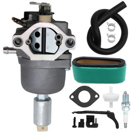 JUUDDENPARTS 799727 Carburetor Carb Kit, 698620 Carb with 496894S Air Filter Replacement for Brigs-straton 791886 690194 287707 287777 28N707 28N777 28P777 28Q777 14HP 15HP 16HP 17HP 18HP Engine