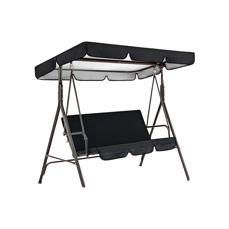 Outdoor Swing Canopy Cover Set Oxford Fabric Swing Waterproof Dustproof