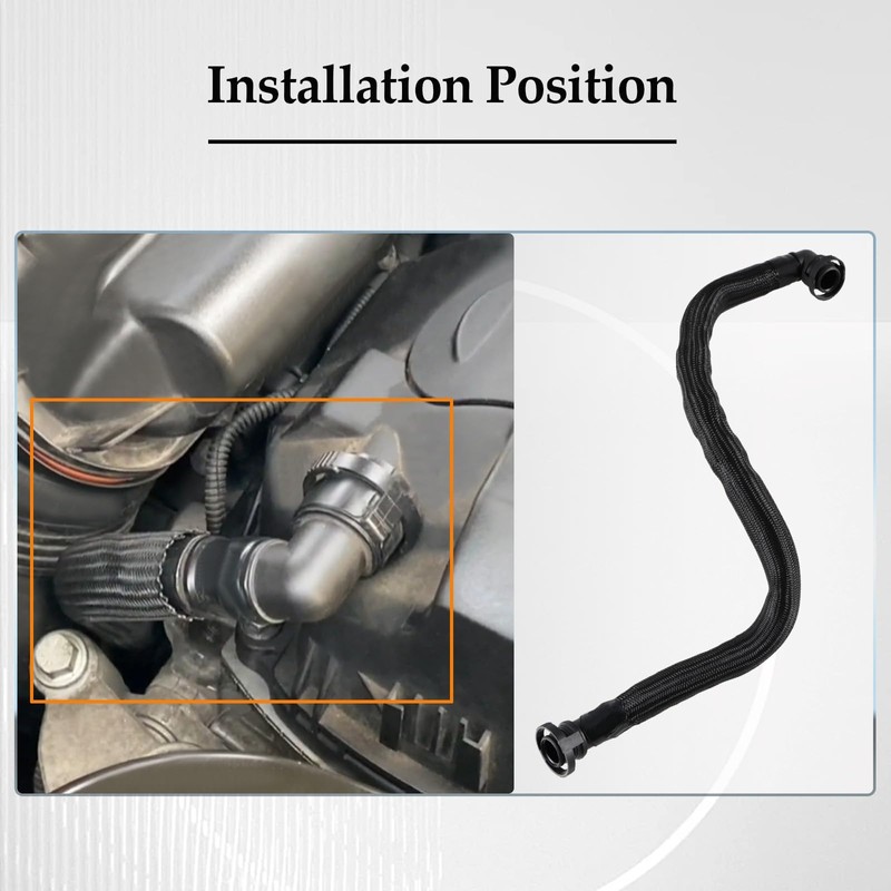 FUSCH Manguera de ventilación del cárter compatible con Mini Cooper