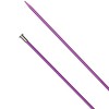 Coopay Knitting Needles 4.0mm x 35cm, Metal Single Pointed Knitting