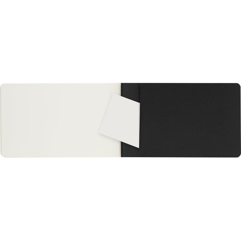 Moleskine Art Plus Sketchbook, Large, Plain, Black