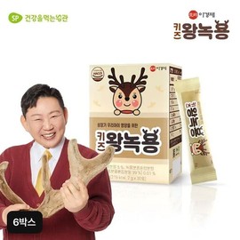 Eekyungje 이경제 키즈왕 녹용(2gX30포)X6박스[35039997] Ijeonggye Kids Wang Deer Antler (2g x 30 packs) X 6 boxes