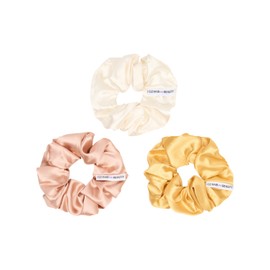 Oz Essentials Large Scrunchie Trio Set - Neutrals